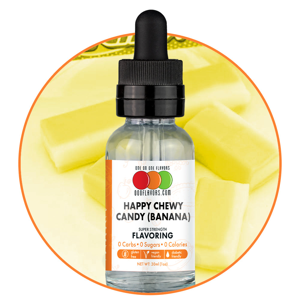 Happy Chewy Candy (Banana) Flavored Liquid Concentrate