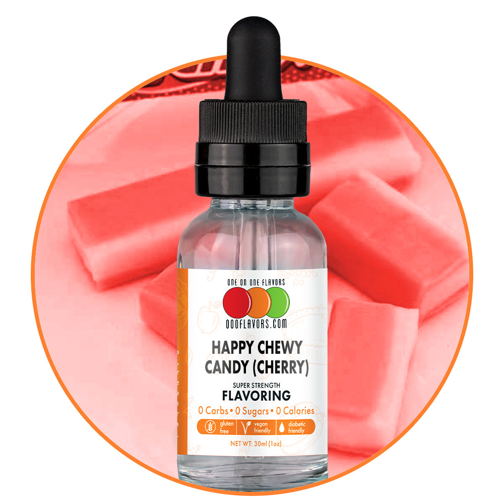 Happy Chewy Candy (Cherry) Flavored Liquid Concentrate