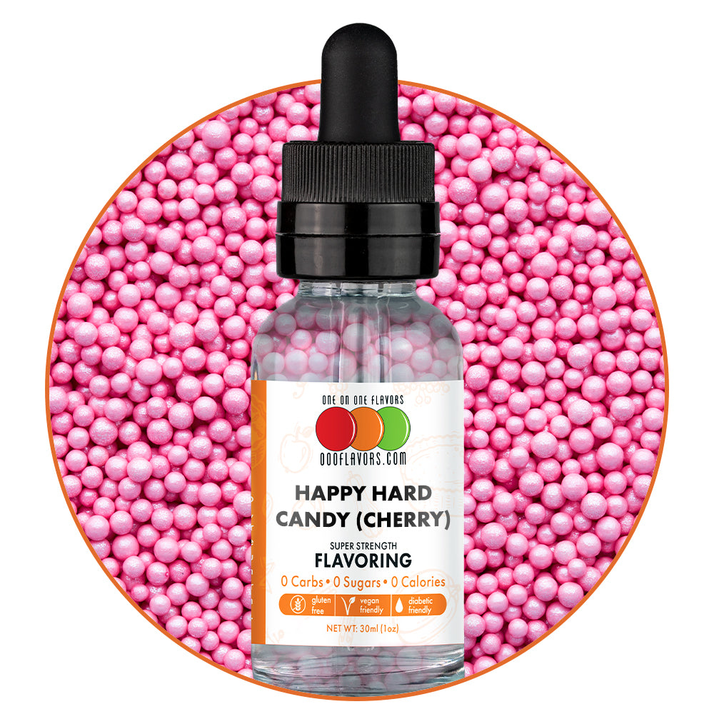 Happy Hard Candy (Cherry) Flavored Liquid Concentrate