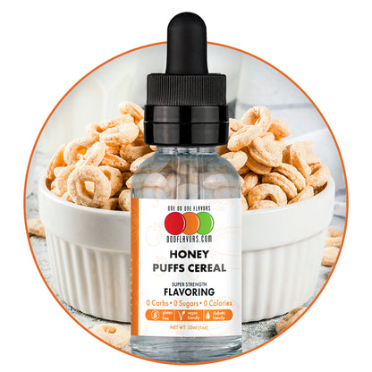Honey Puffs Cereal Type Flavored Liquid Concentrate