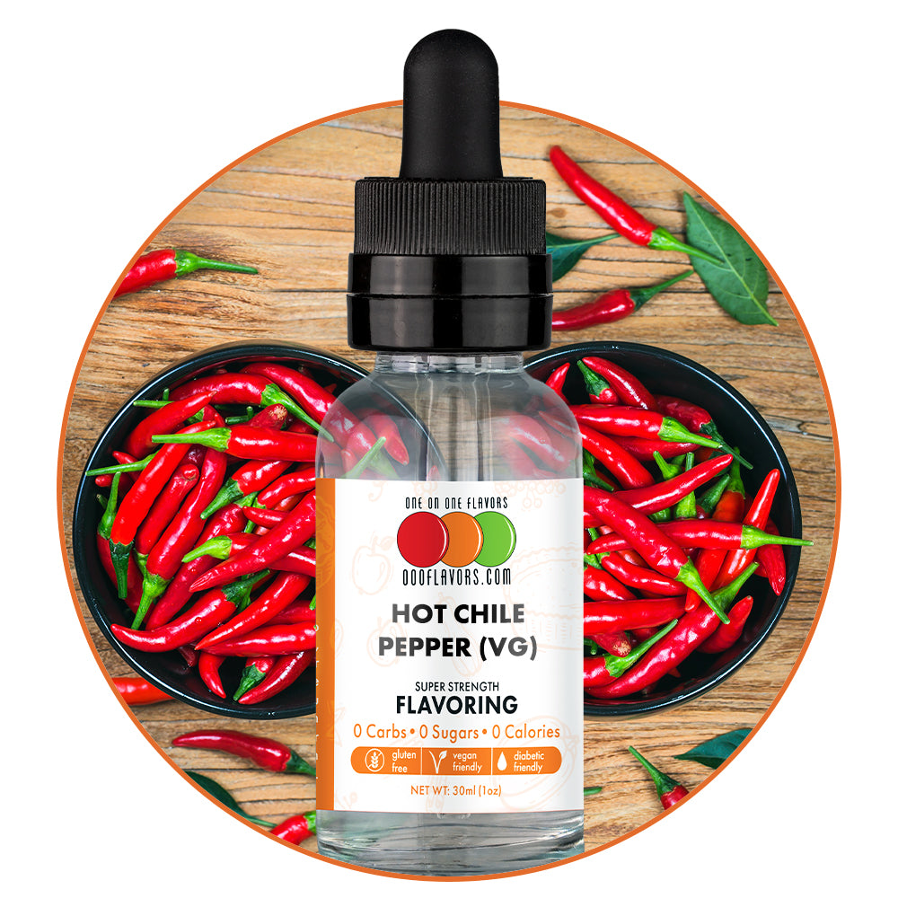 Hot Chile Pepper (VG) Flavored Liquid Concentrate