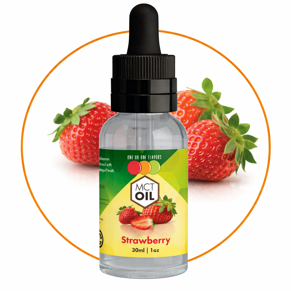 Strawberry (MCT) Flavor Oil - Natural