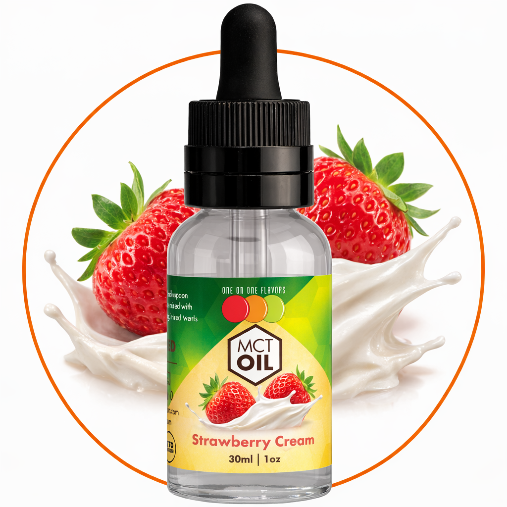 Premium Strawberry Cream MCT Flavor Oil