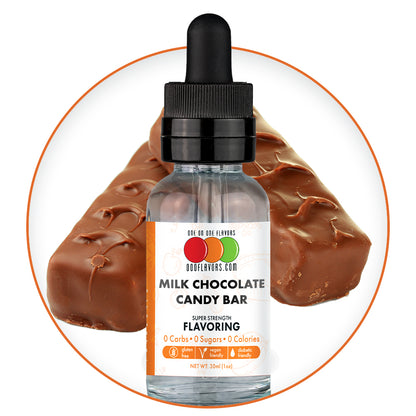 Milk Chocolate Candy Bar Flavored Liquid Concentrate