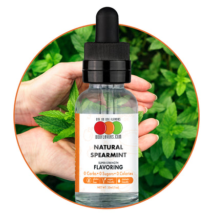 Natural Spearmint Flavored Liquid Concentrate