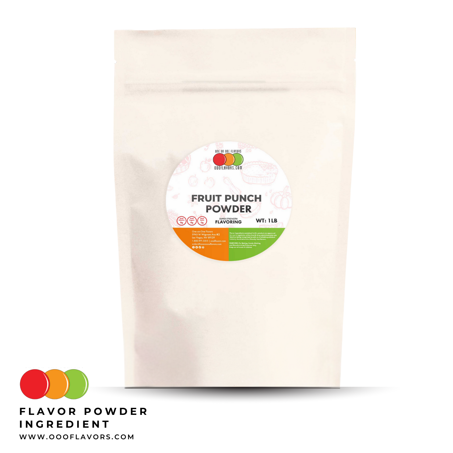 Fruit Punch Flavor Powder