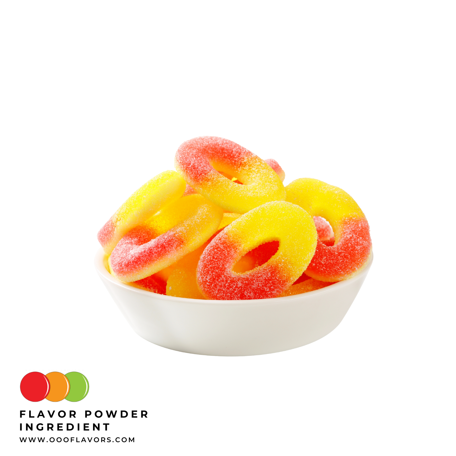 Peach Rings Candy Flavor Powder