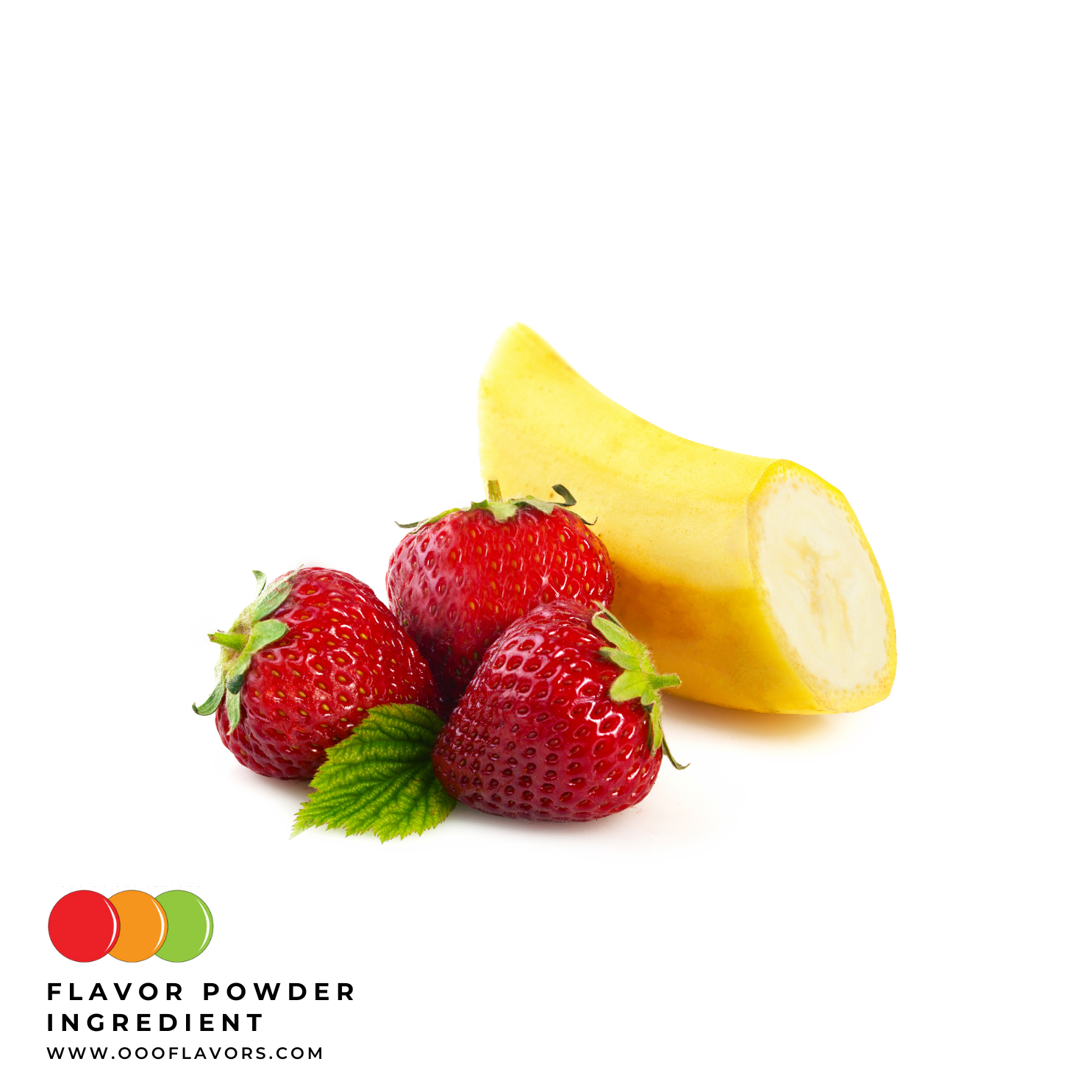 Strawberry Banana Flavor Powder
