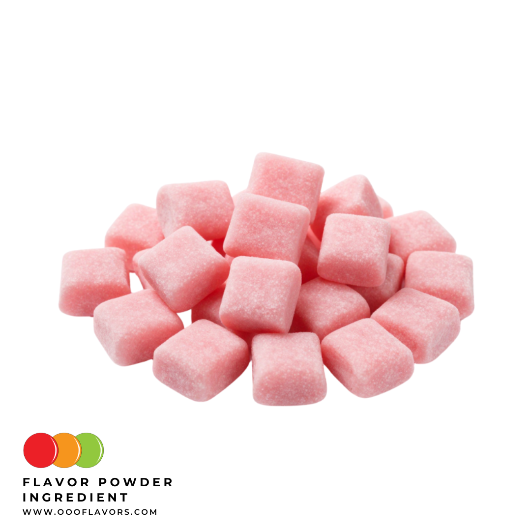 Pink Square Candy Flavor Powder