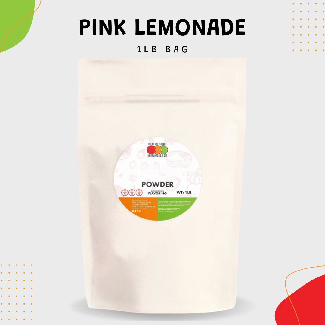 Pink Lemonade Flavored Powder