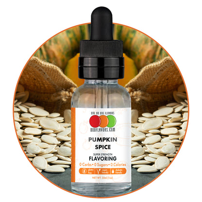 Pumpkin Spice Flavored Liquid Concentrate