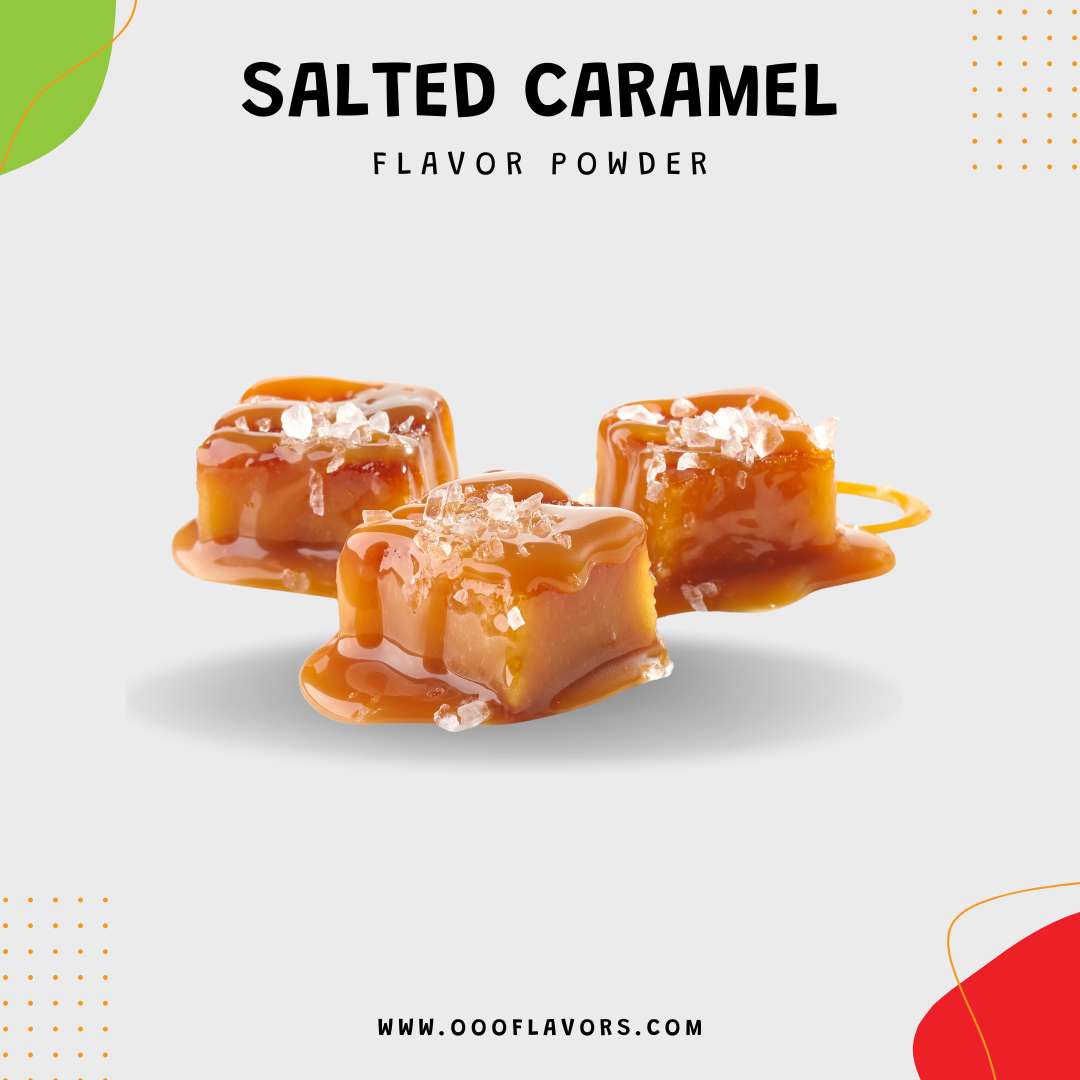 Salted Caramel Flavor Powder