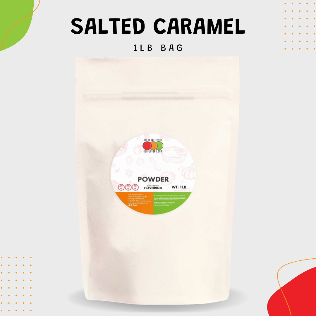 Salted Caramel Flavor Powder