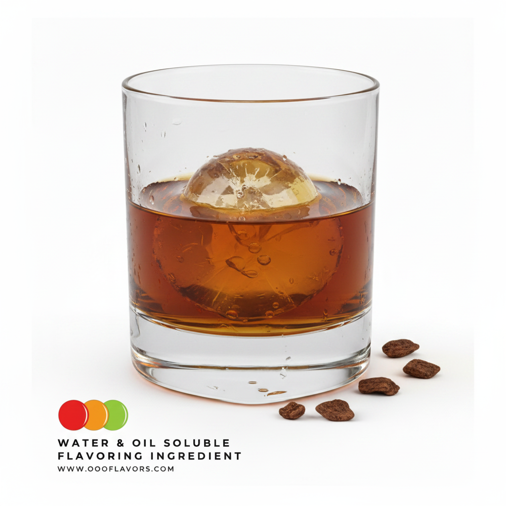 Bourbon Whiskey Big Ice Ball