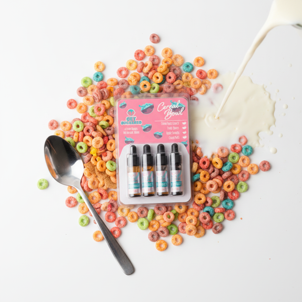 Breakfast & Cereals - Clean Flat Lay