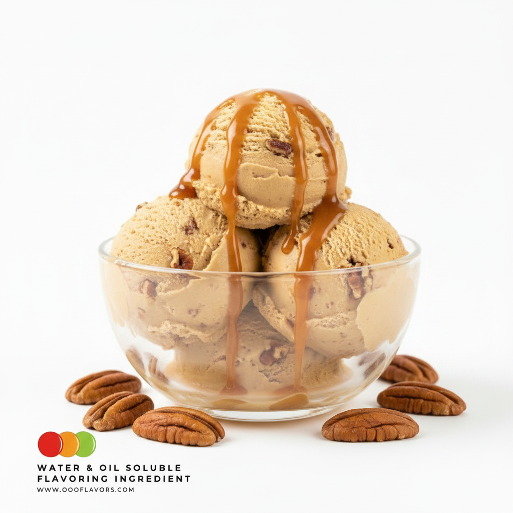 Butter Pecan Ice Cream Centered - OOO Flavors