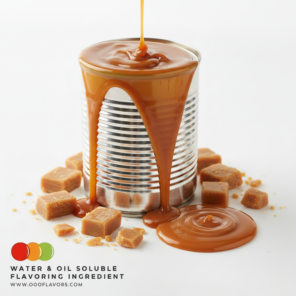 Condensed Caramel Milk Liquid
