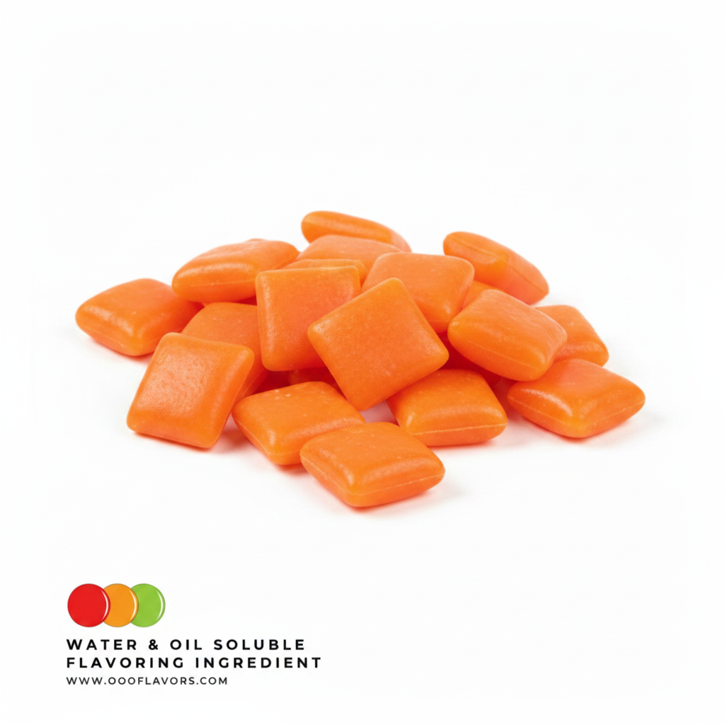 Orange Square Candy