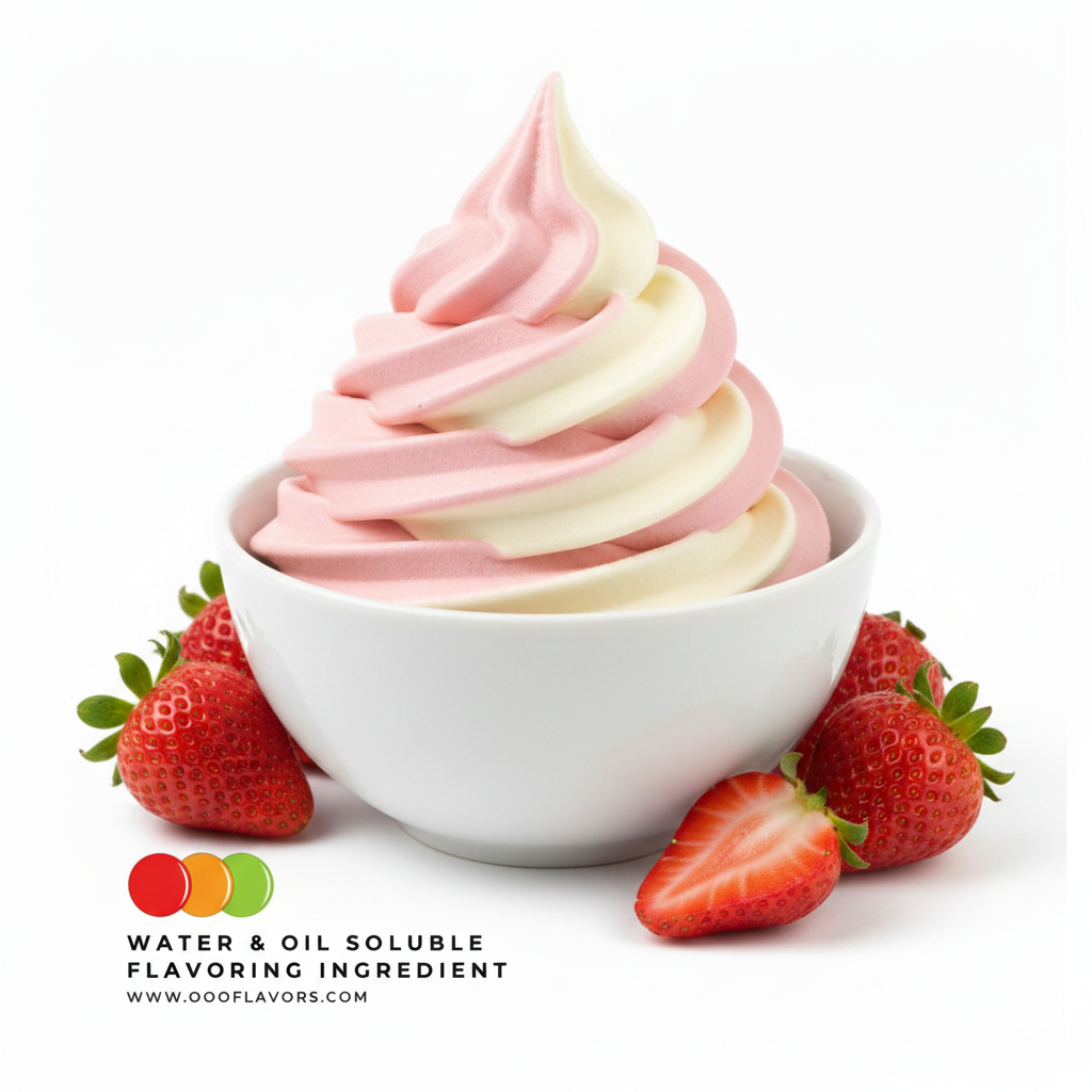 Strawberry Swirl Bowl Strawberries Outside
