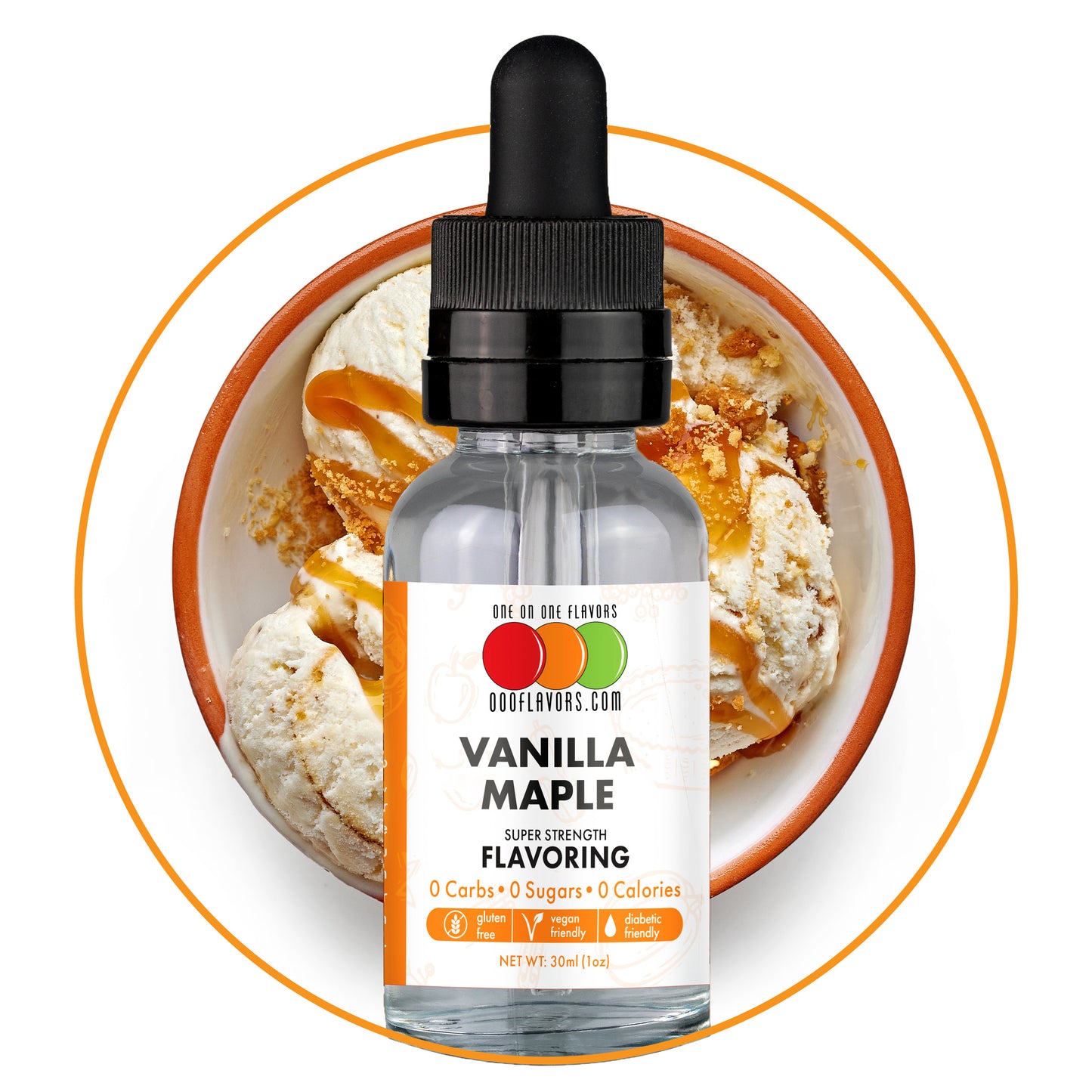 Vanilla Maple Flavored Liquid Concentrate