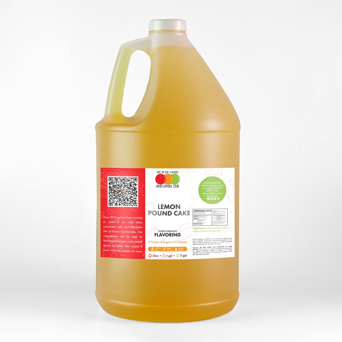 Lemon Flavored Liquid Concentrate (Natural)