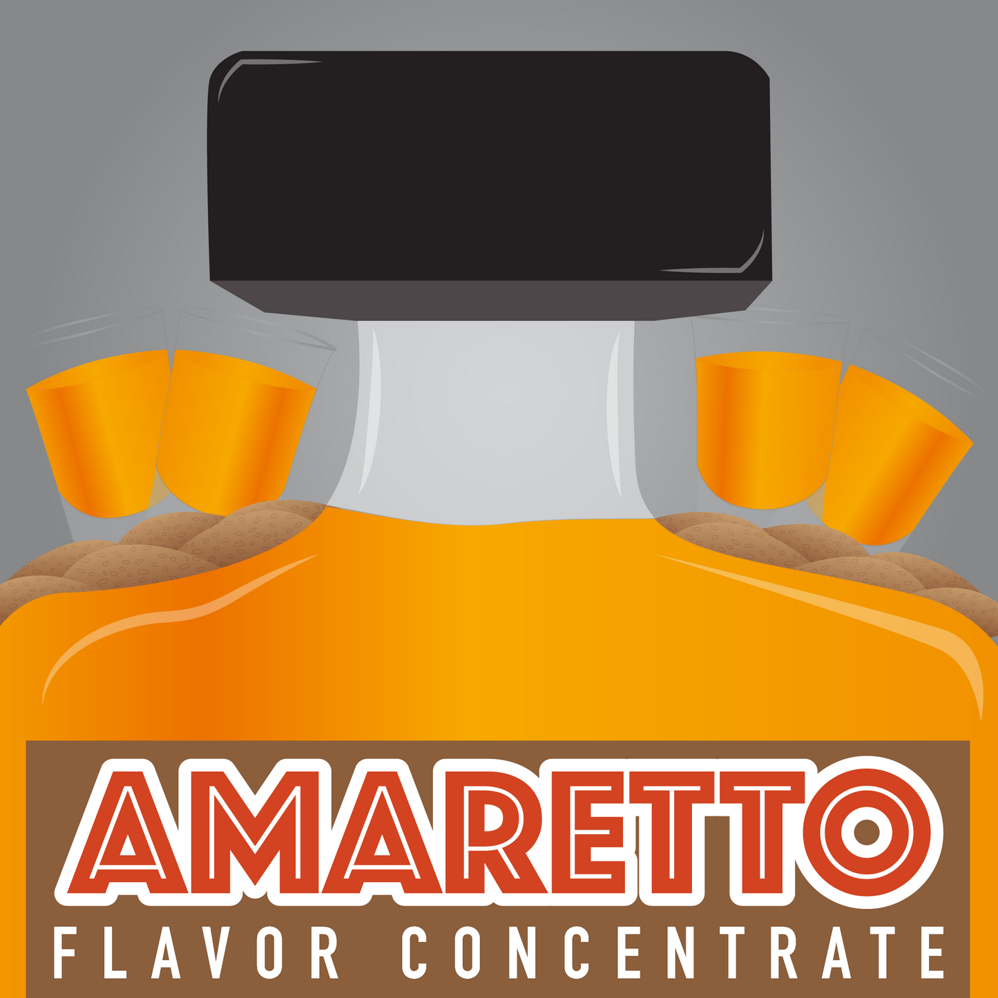 Amaretto (Emulsion) Flavored Liquid Concentrate