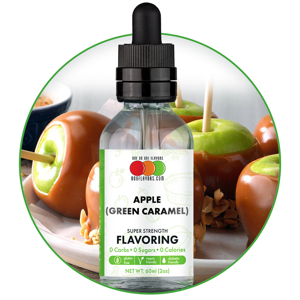 Apple (Green Caramel) Flavored Liquid Concentrate