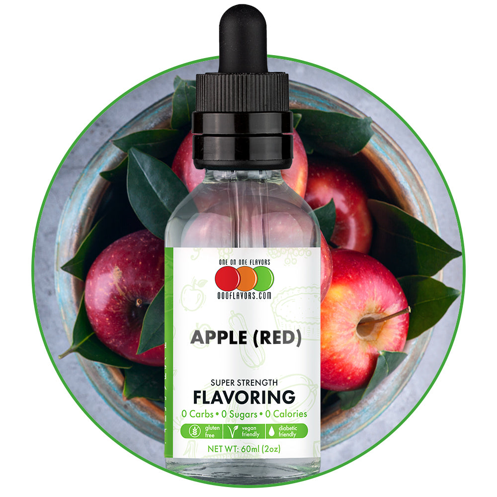 Apple (Red) Flavored Liquid Concentrate