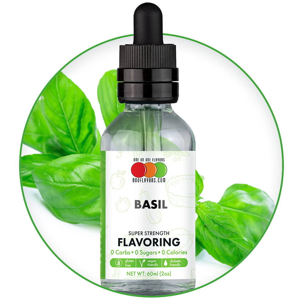 Basil Flavored Liquid Concentrate