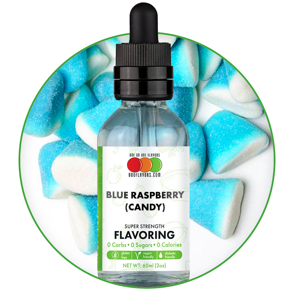 Blue Raspberry (Candy) Flavored Liquid Concentrate