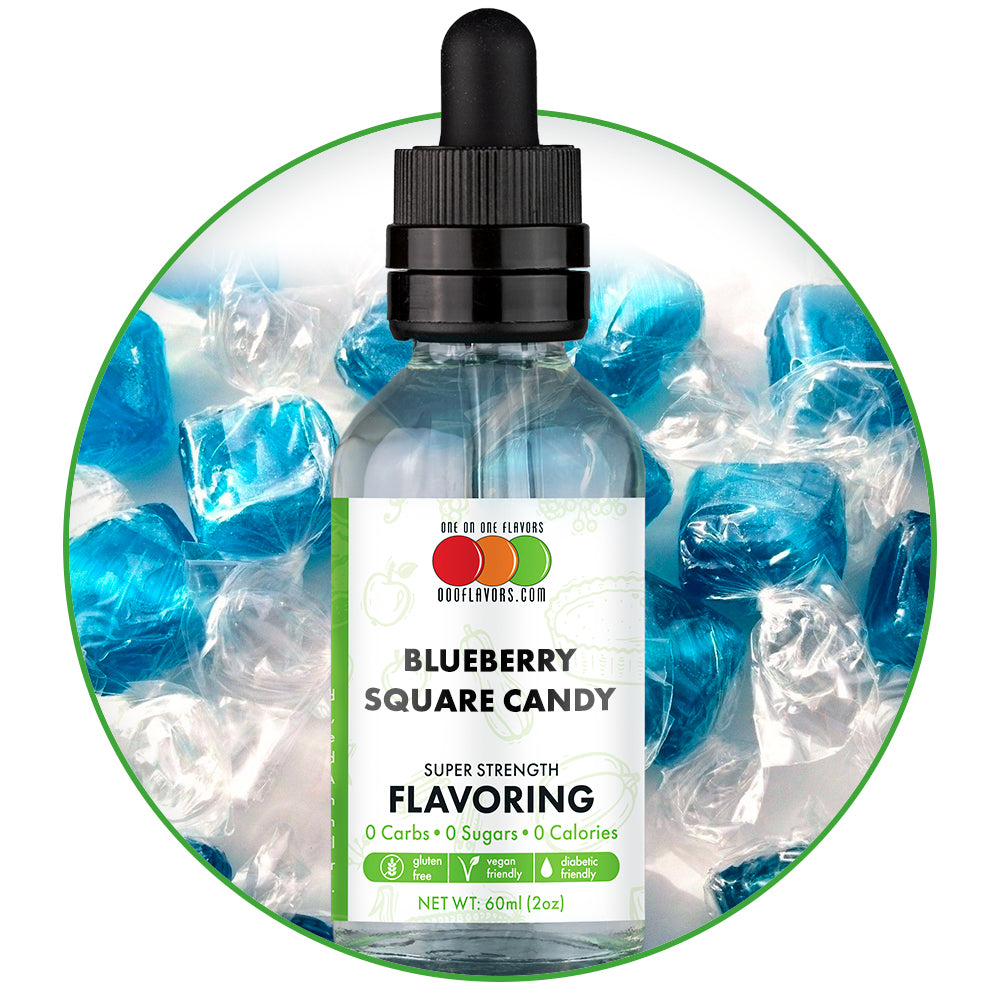 Blueberry Square Candy Type Flavored Liquid Concentrate