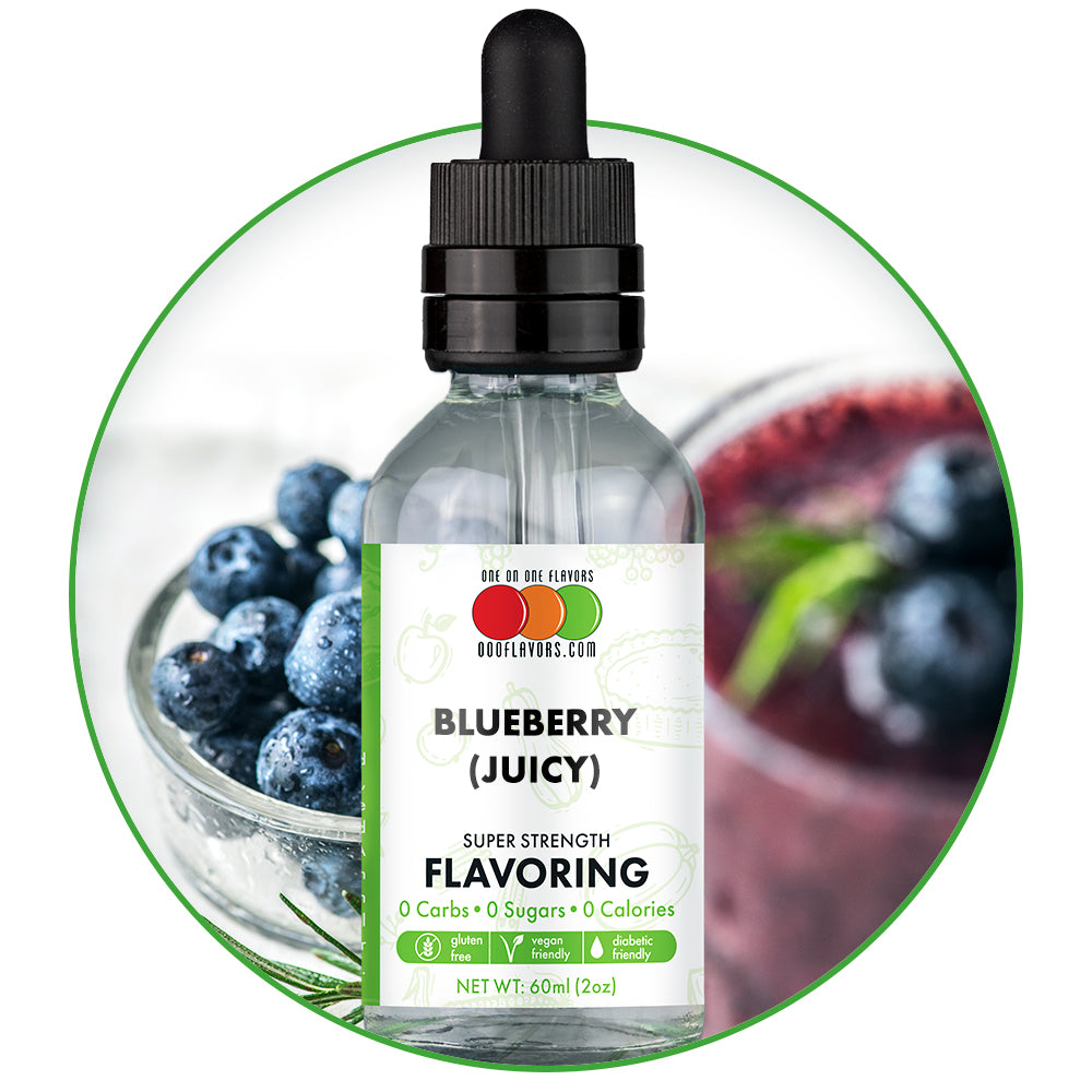 Blueberry (Juicy) Flavored Liquid Concentrate