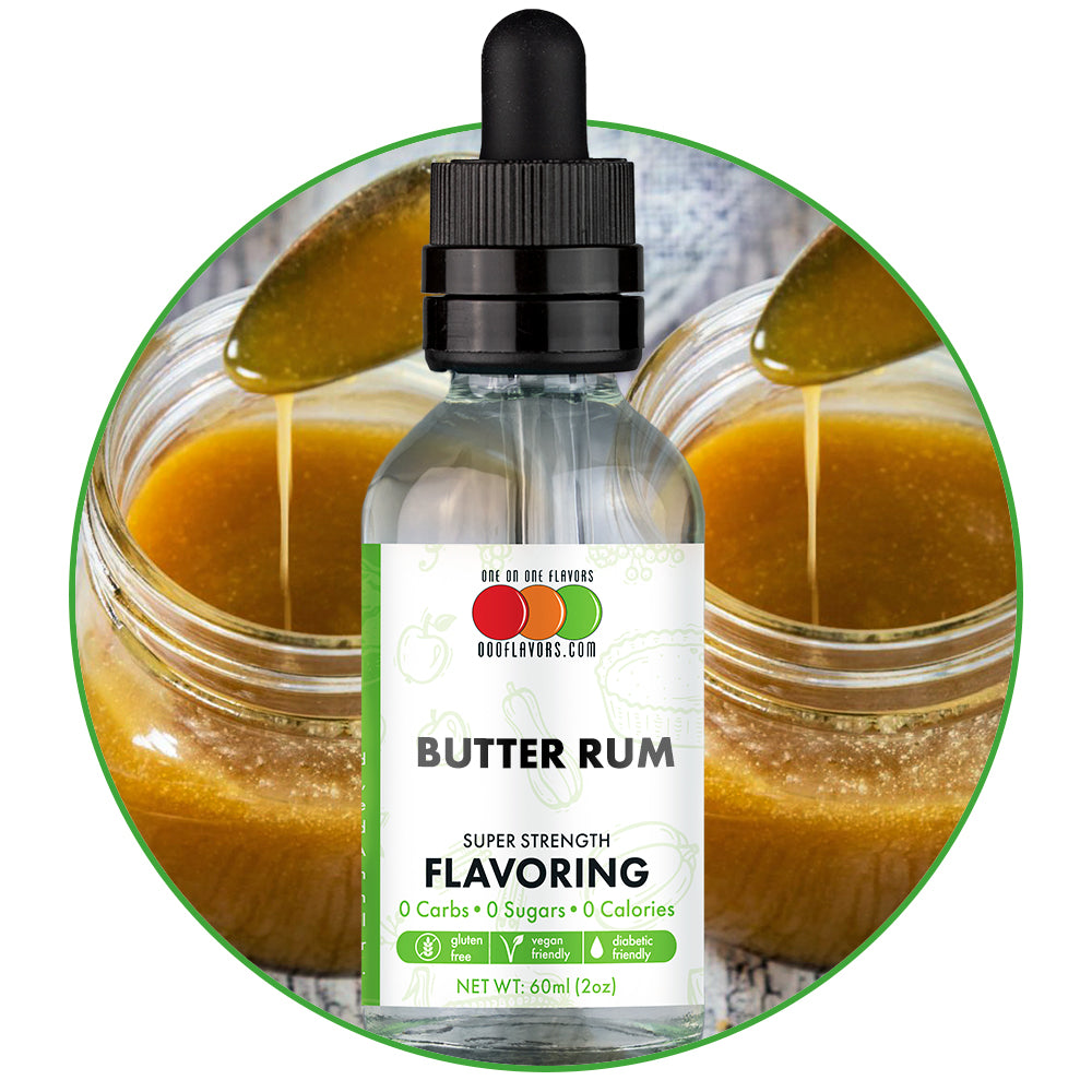 Butter Rum Flavored Liquid Concentrate