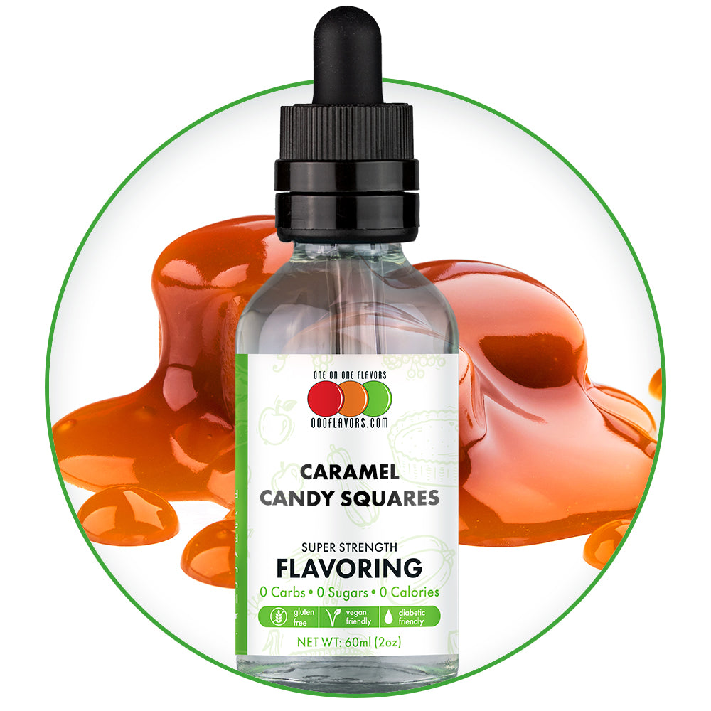 Caramel Candy Squares Flavored Liquid Concentrate