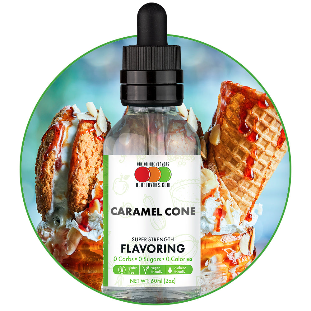 Caramel Cone Flavored Liquid Concentrate