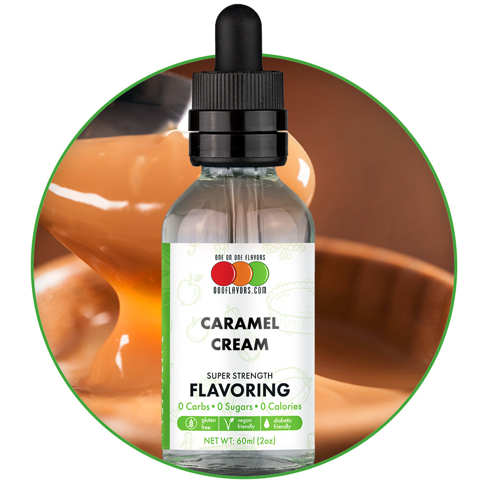 Caramel Cream Flavored Liquid Concentrate