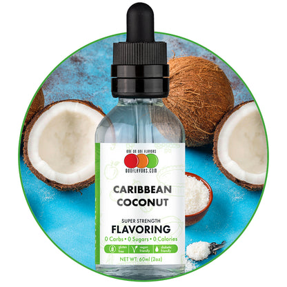 Caribbean Coconut Flavored Liquid Concentrate