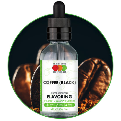 Coffee (Black) Flavored Liquid Concentrate
