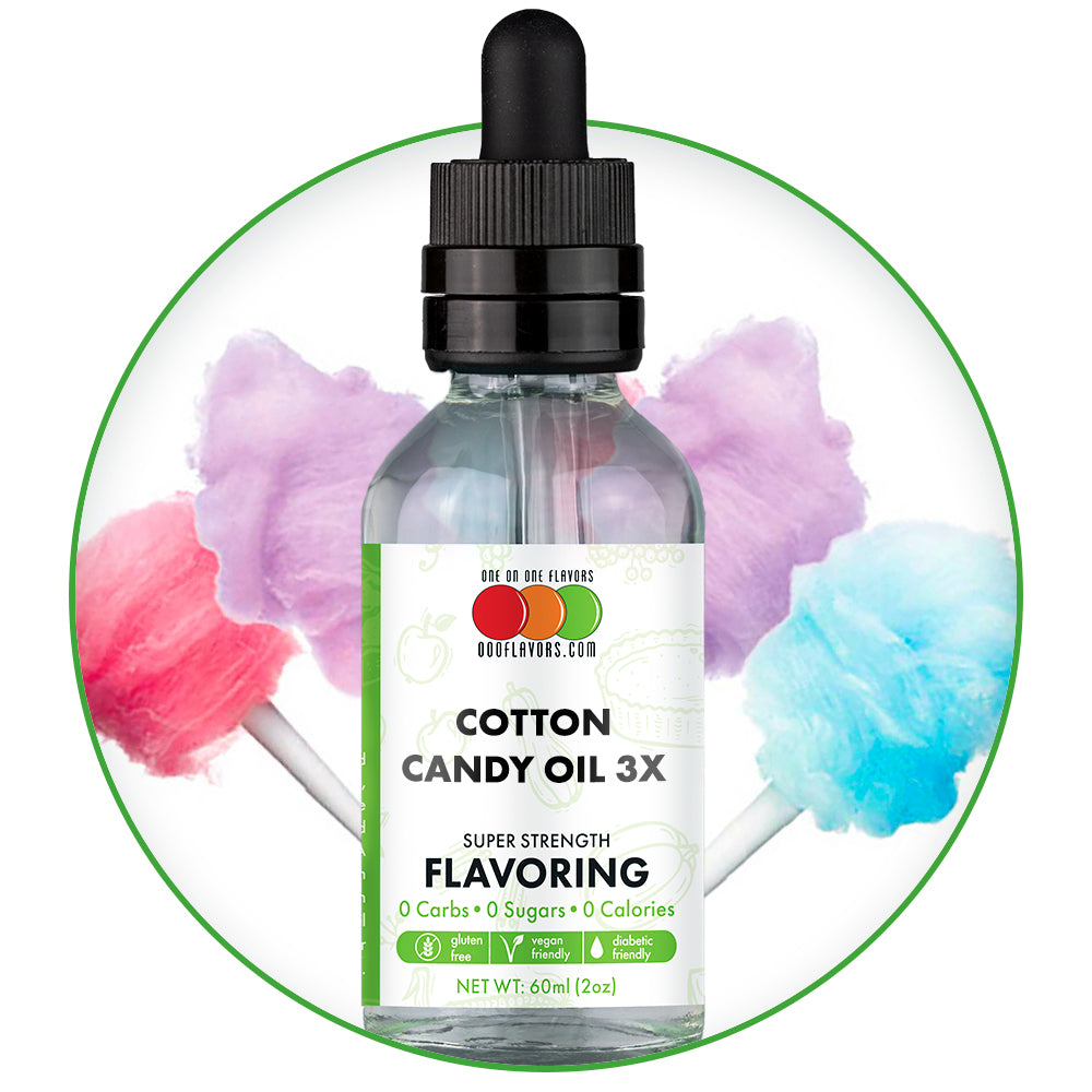 Cotton Candy Oil 3X Flavored Liquid Concentrate
