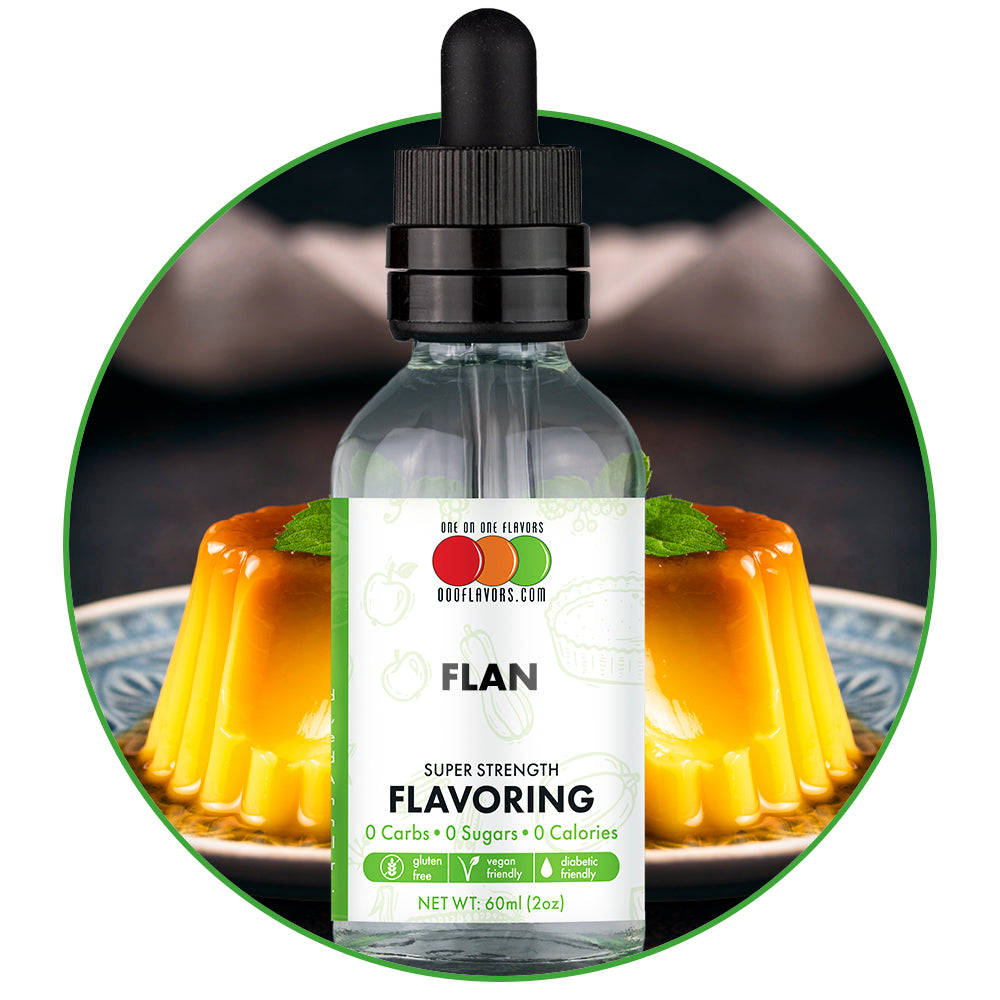 Flan Flavored Liquid Concentrate