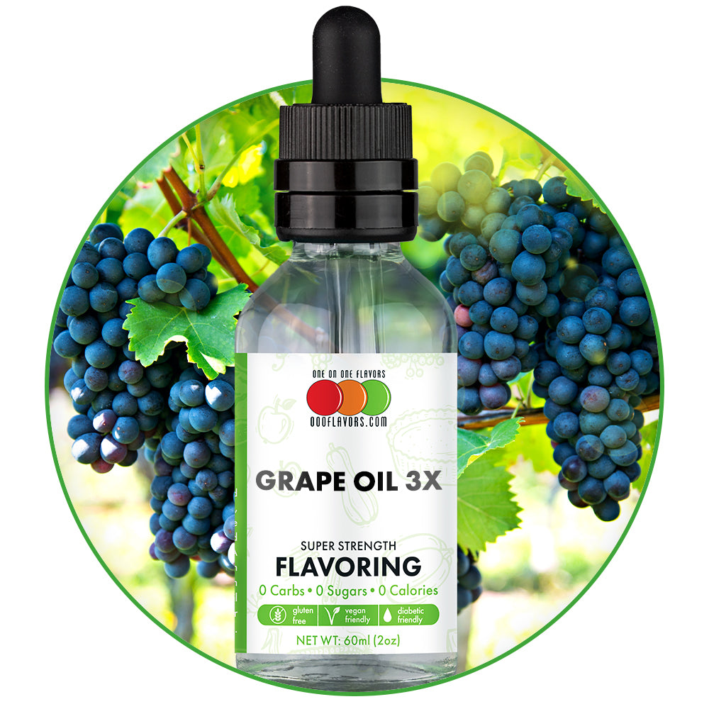 Grape Oil 3X Flavored Liquid Concentrate