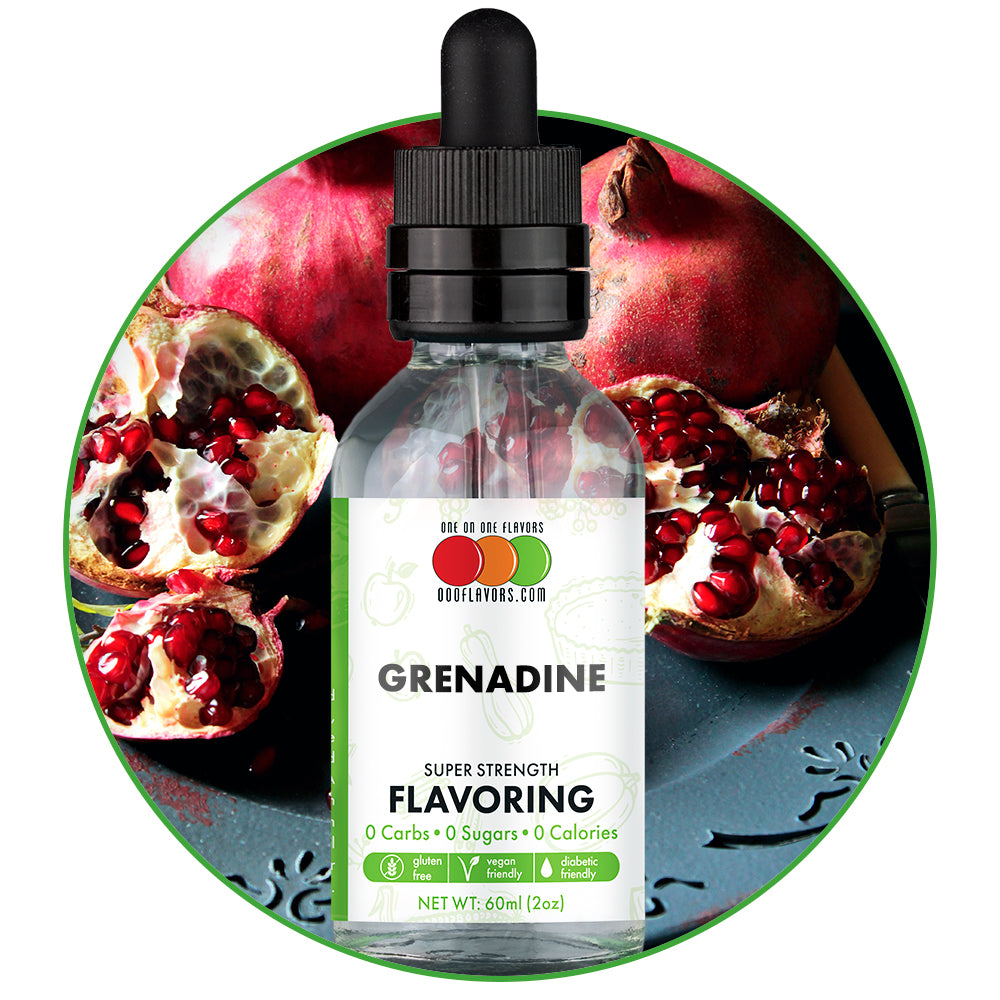 Grenadine Flavored Liquid Concentrate