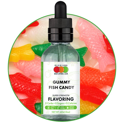 Gummy Fish Candy Flavored Liquid Concentrate