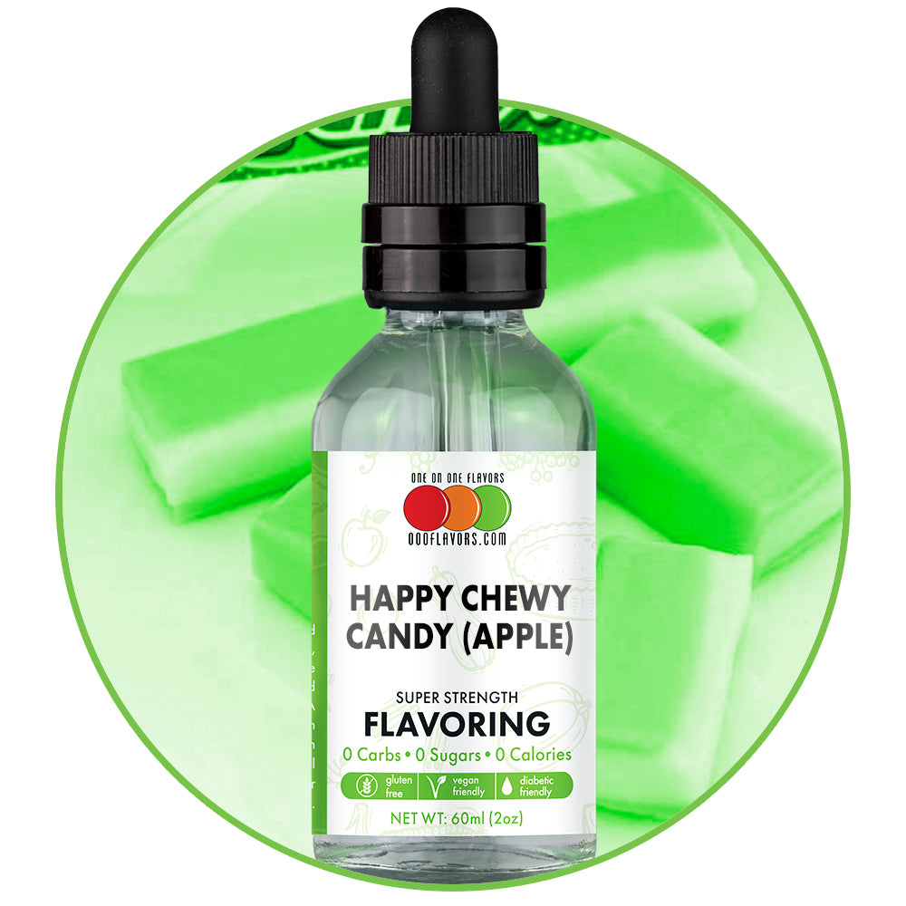 Happy Chewy Candy (Apple) Flavored Liquid Concentrate