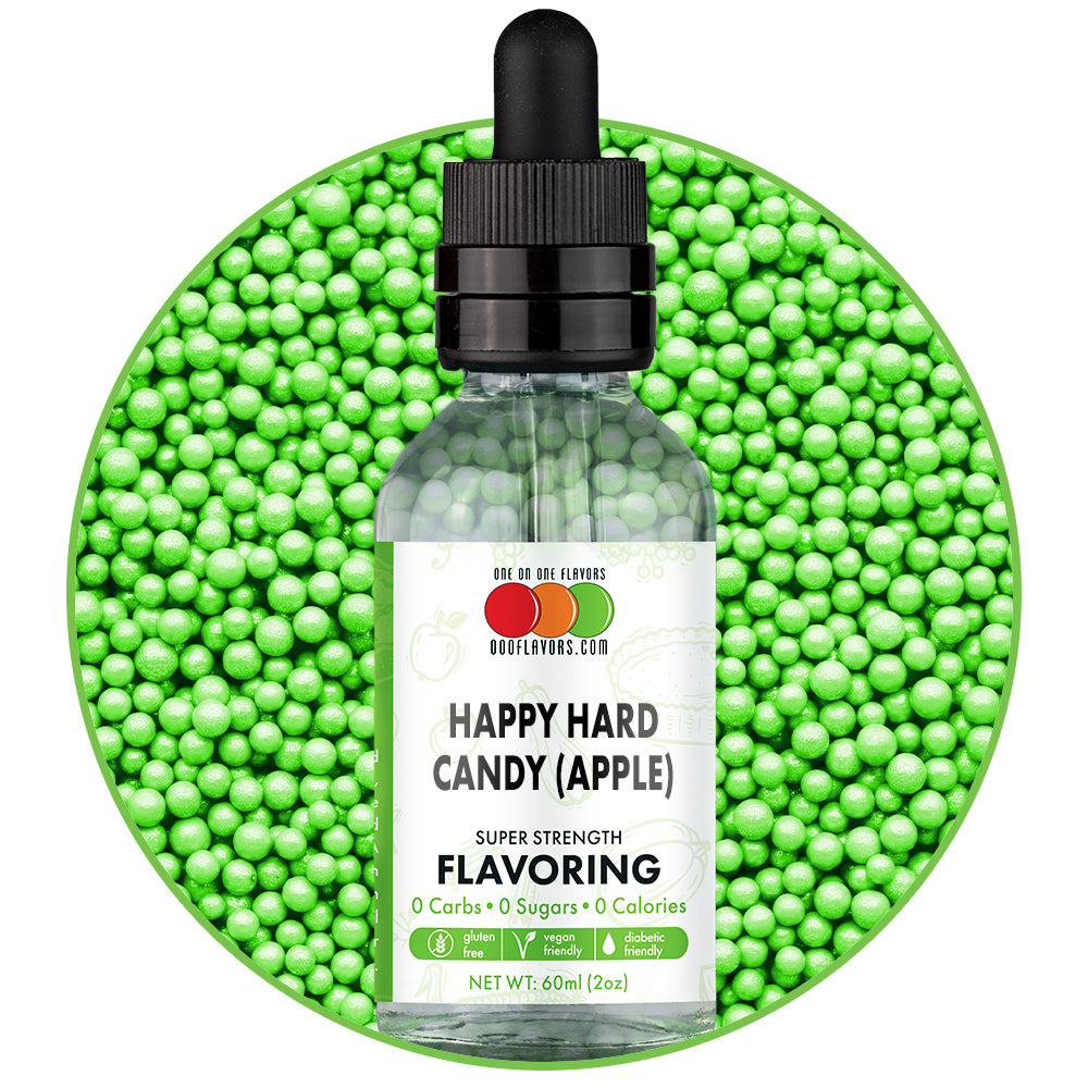 Happy Hard Candy (Apple) Flavored Liquid Concentrate