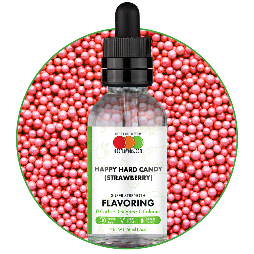Happy Hard Candy (Strawberry) Flavored Liquid Concentrate