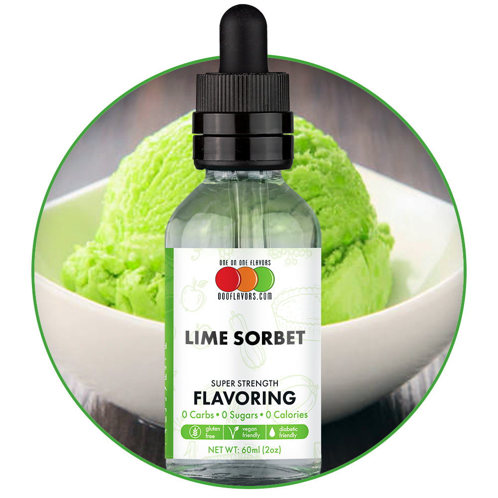 Lime Sorbet Flavored Liquid Concentrate