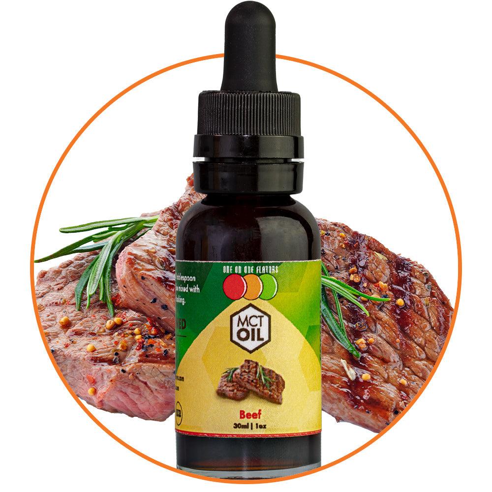 Natural Beef - MCT Concentrated Flavored Oil *Unsweetened*