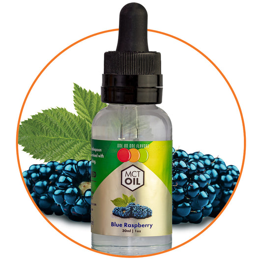 Natural Blue Raspberry - MCT Concentrated Flavored Oil *Unsweetened*