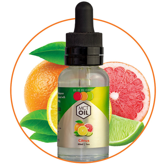 Natural Citrus - MCT Concentrated Flavored Oil *Unsweetened*